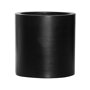 Pottery Pots Natural Puk ronde plantenbak zwart